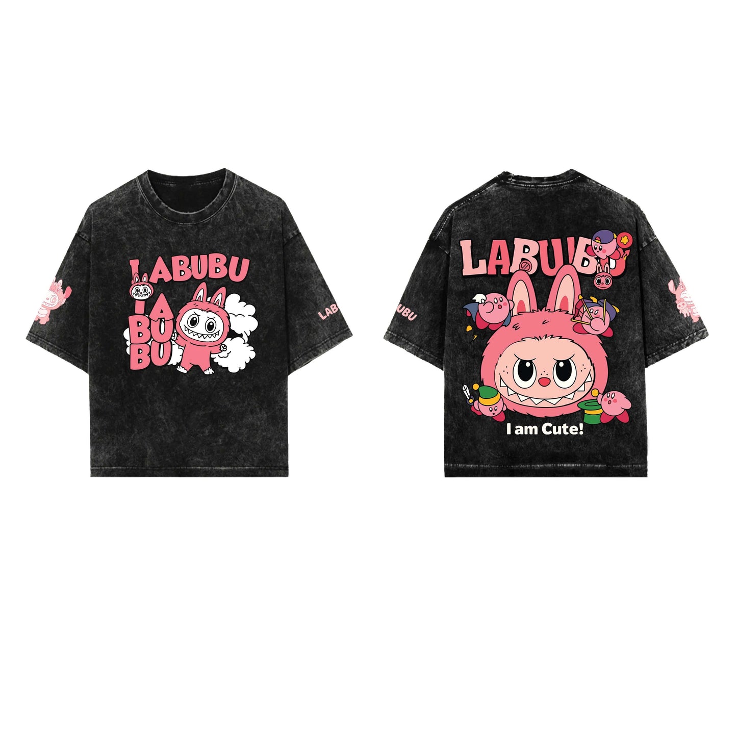 Labubu Designed Oversized T-shirt