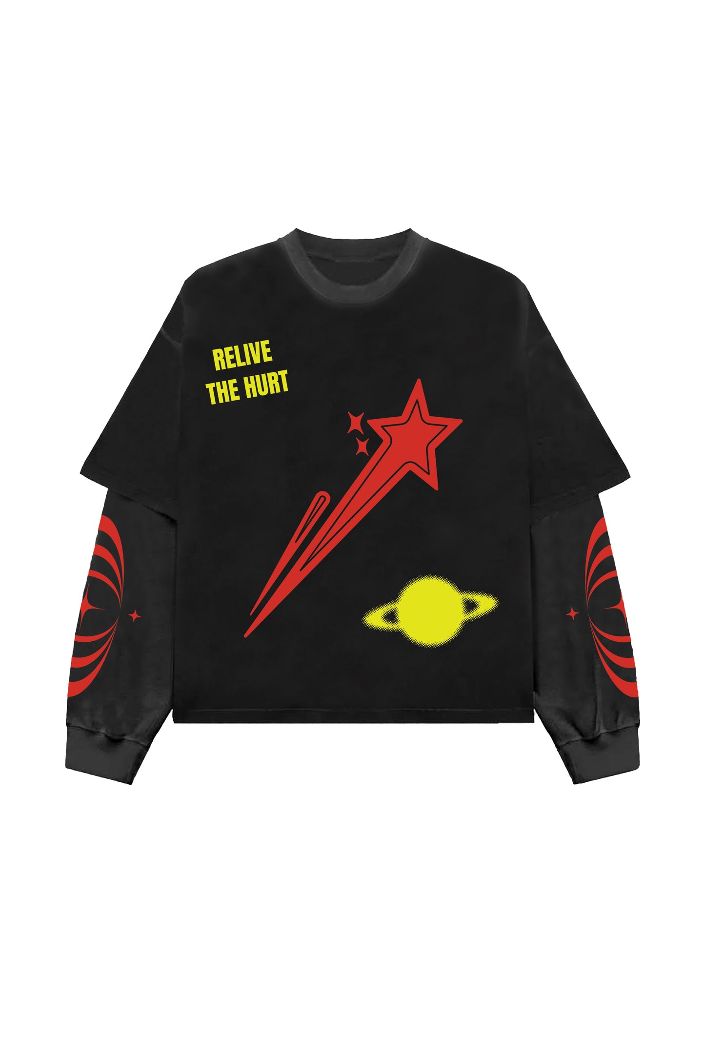 The Weekend Designed Long Sleeve Oversized Tee