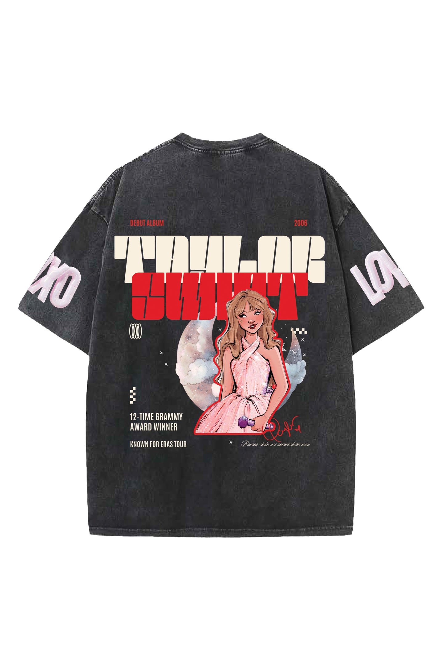 Taylor Swift Designed Oversized Heavyweight T-shirt
