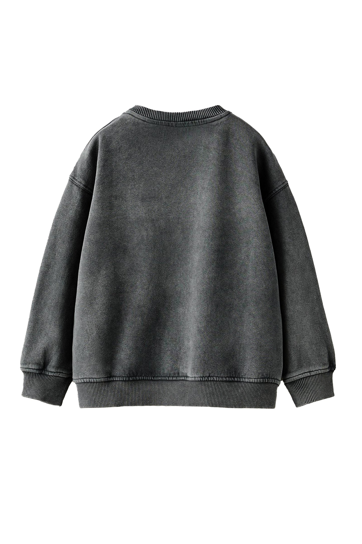 Vintage Black Oversized Sweatshirt