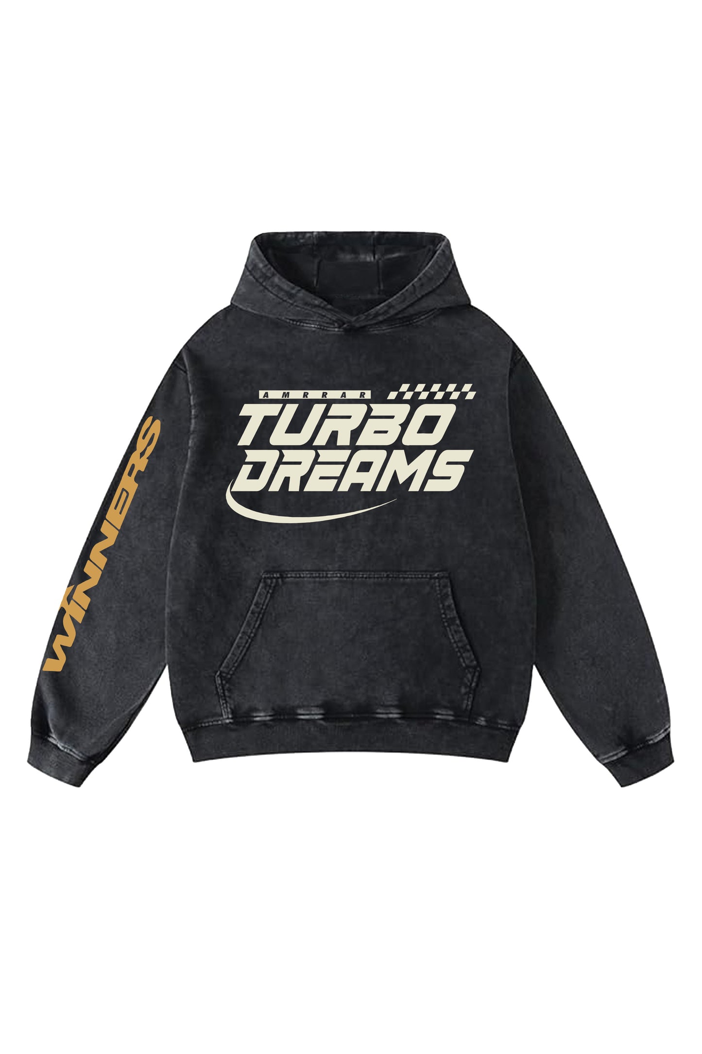 Flying Forward Designed Oversized Hoodie