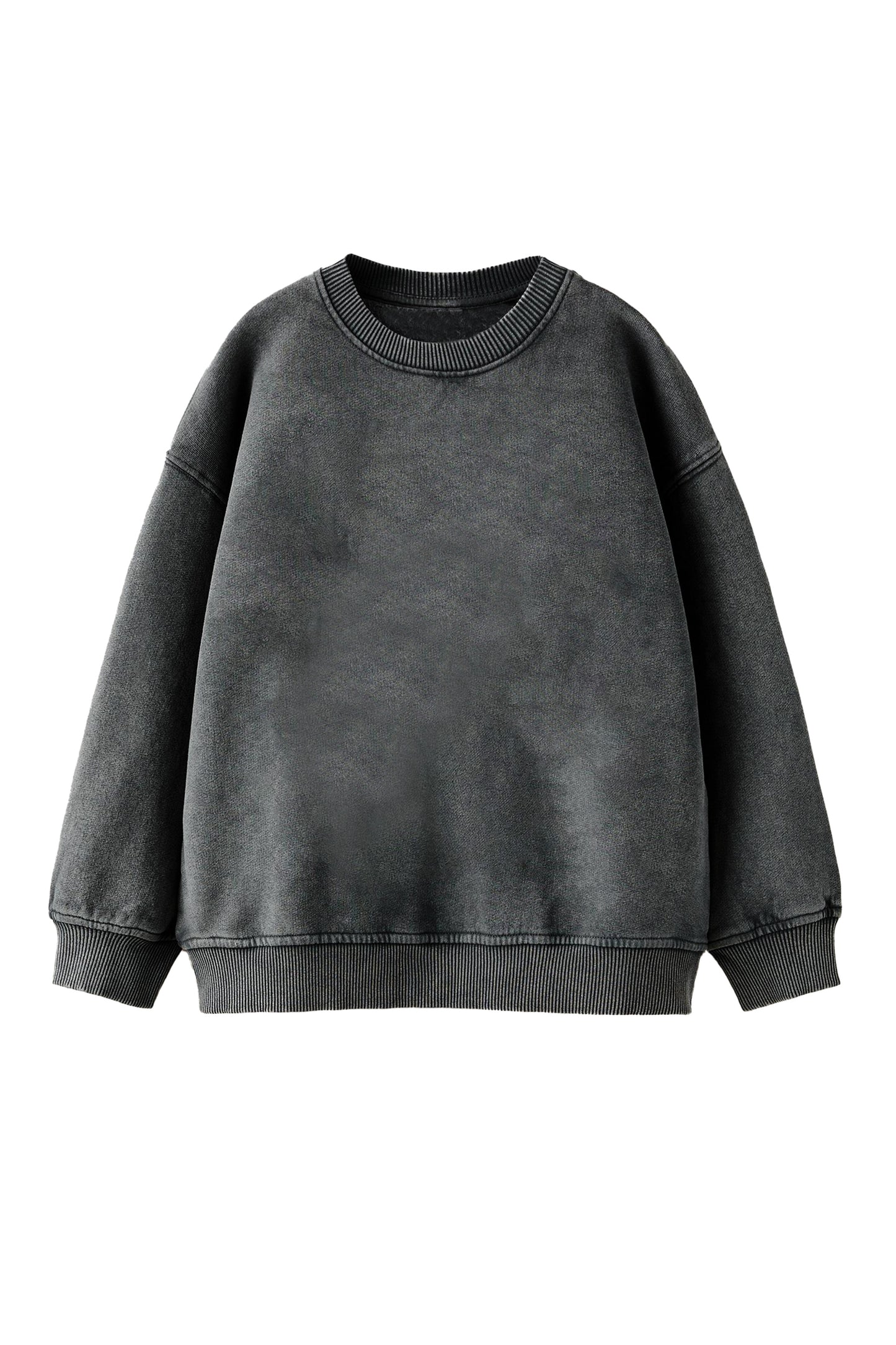 Vintage Black Oversized Sweatshirt