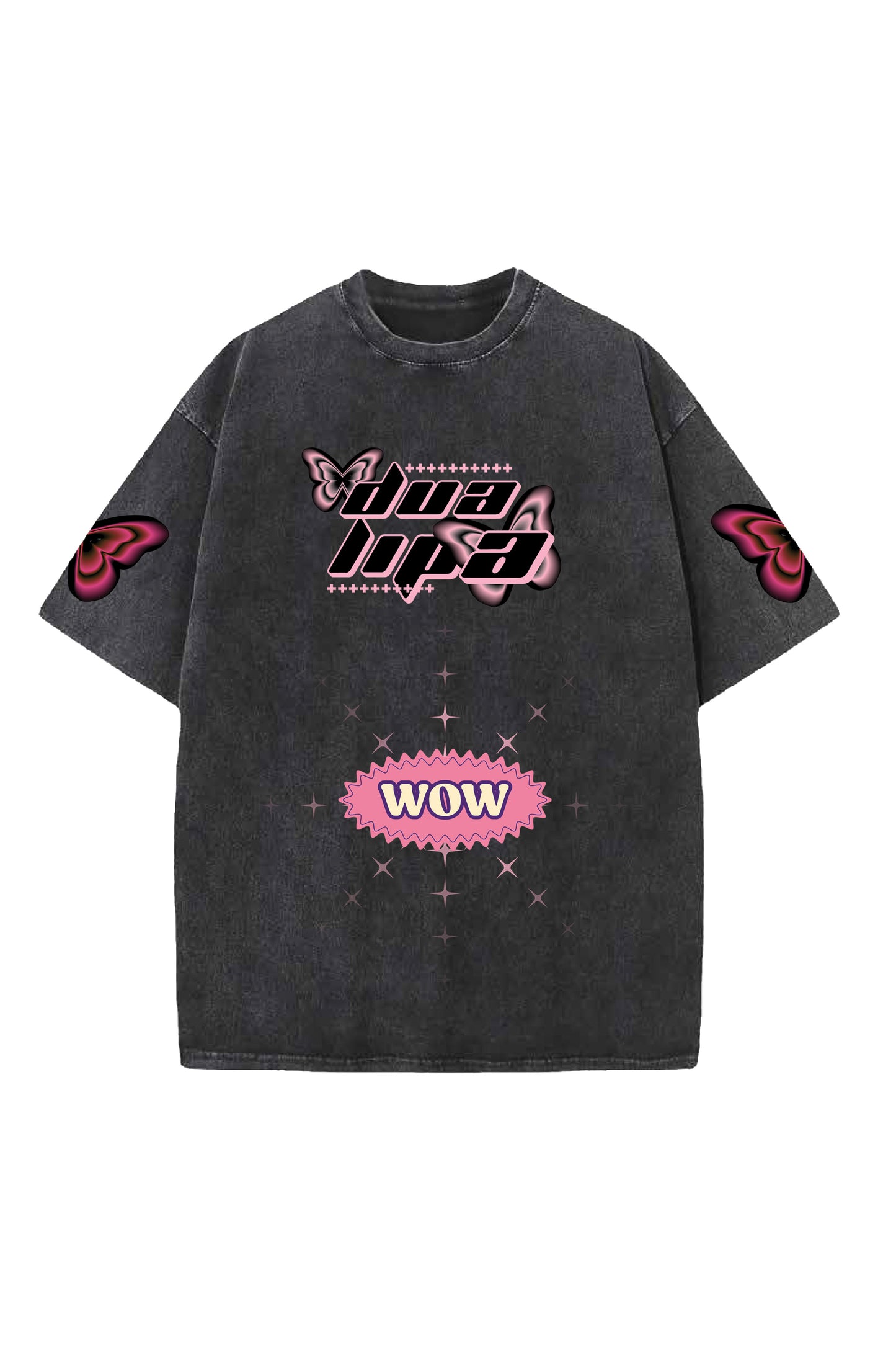 Dua Lipa Designed Oversized Heavyweight T-shirt
