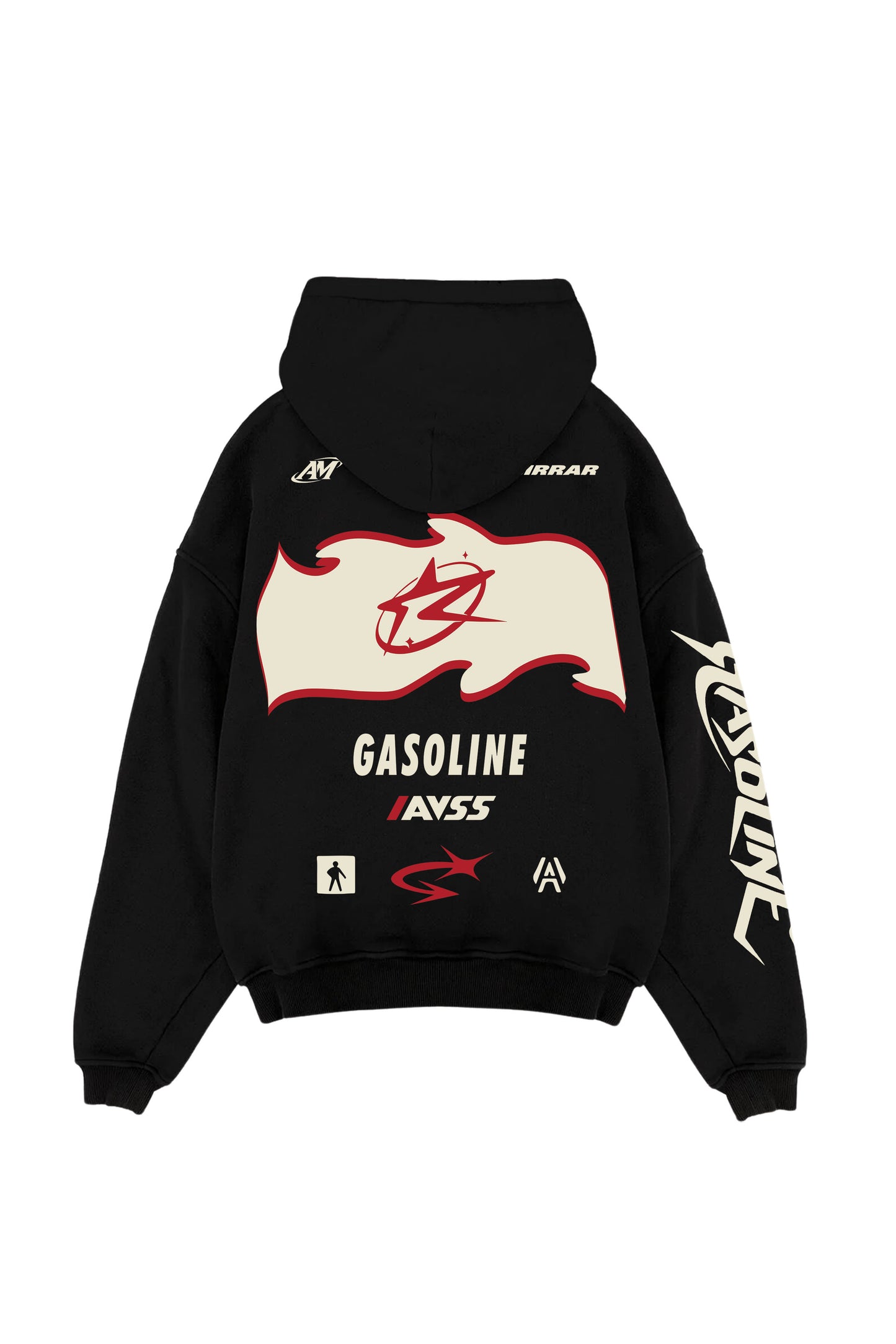 Gasoline Designed Oversized Hoodie