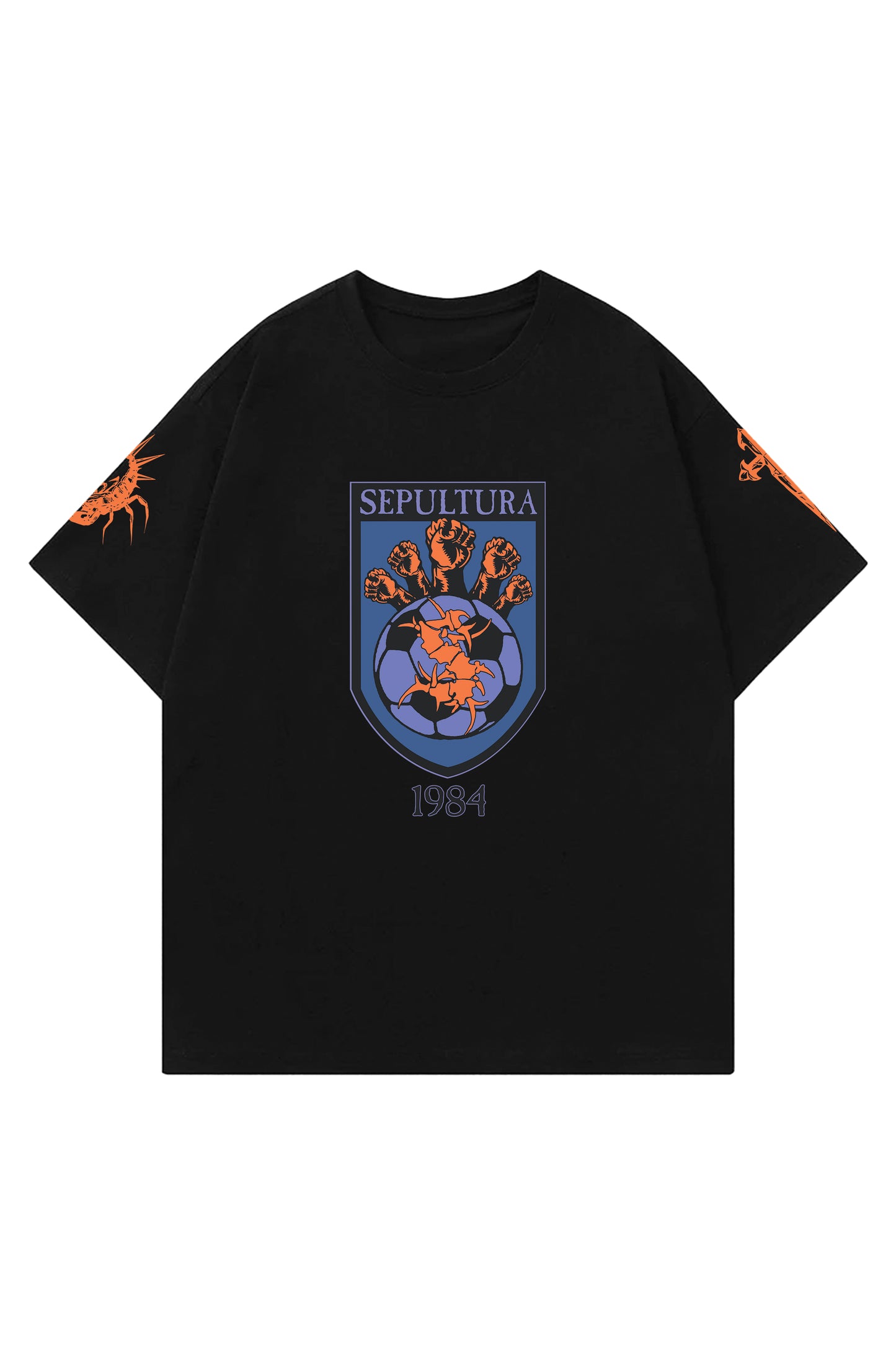 Sepultura Designed Vintage Oversized T-shirt