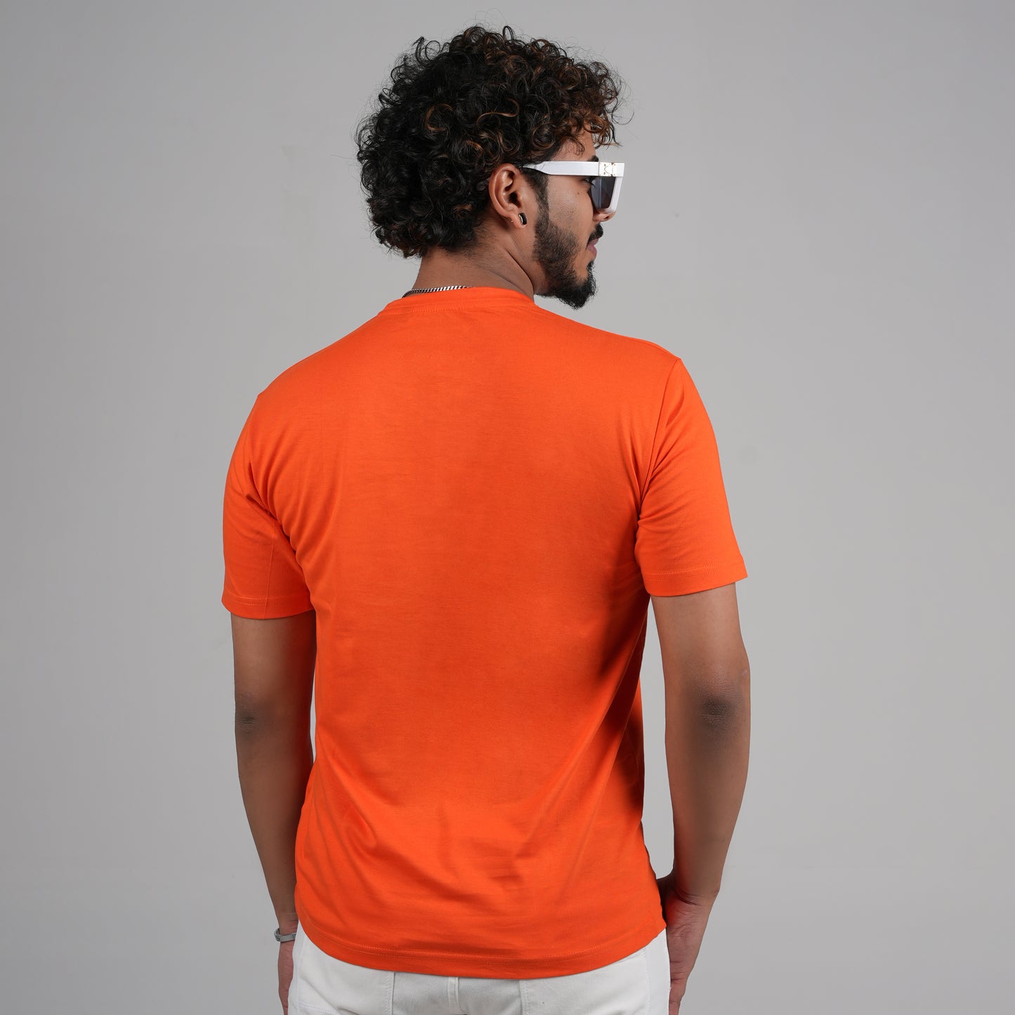 Amrrar in Orange T-Shirt