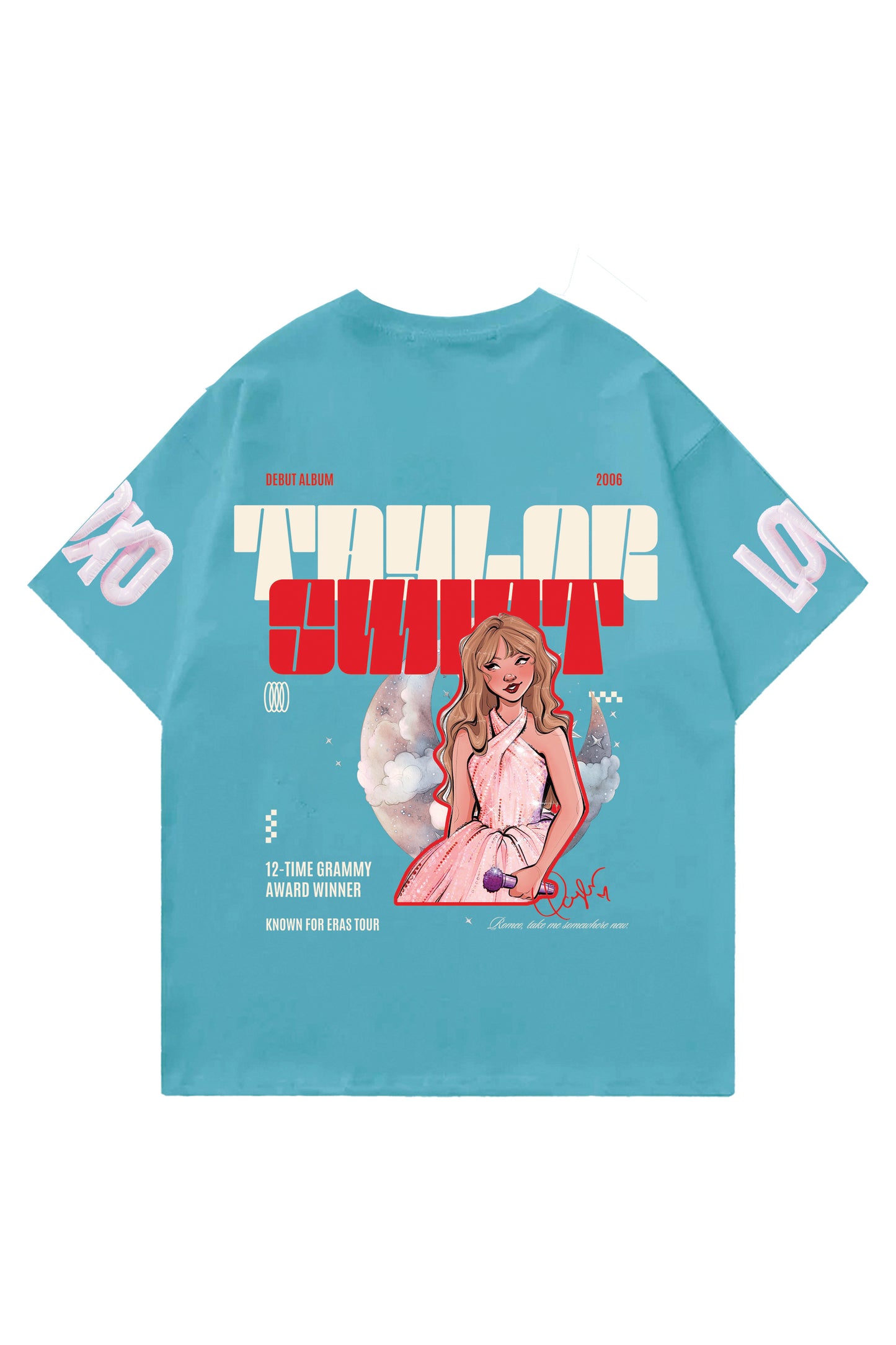 Taylor Swift Designed Oversized Heavyweight T-shirt