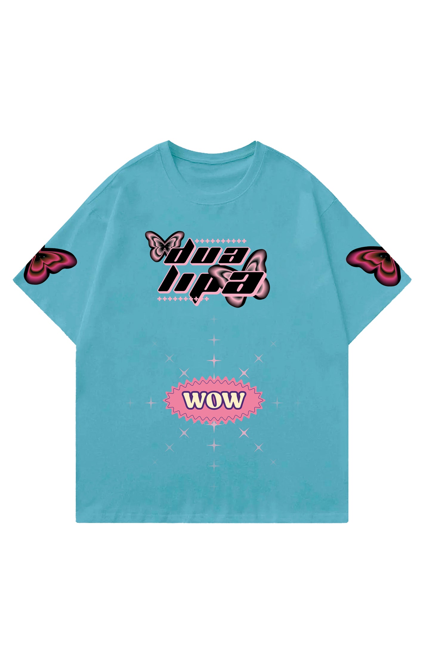 Dua Lipa Designed Oversized Heavyweight T-shirt