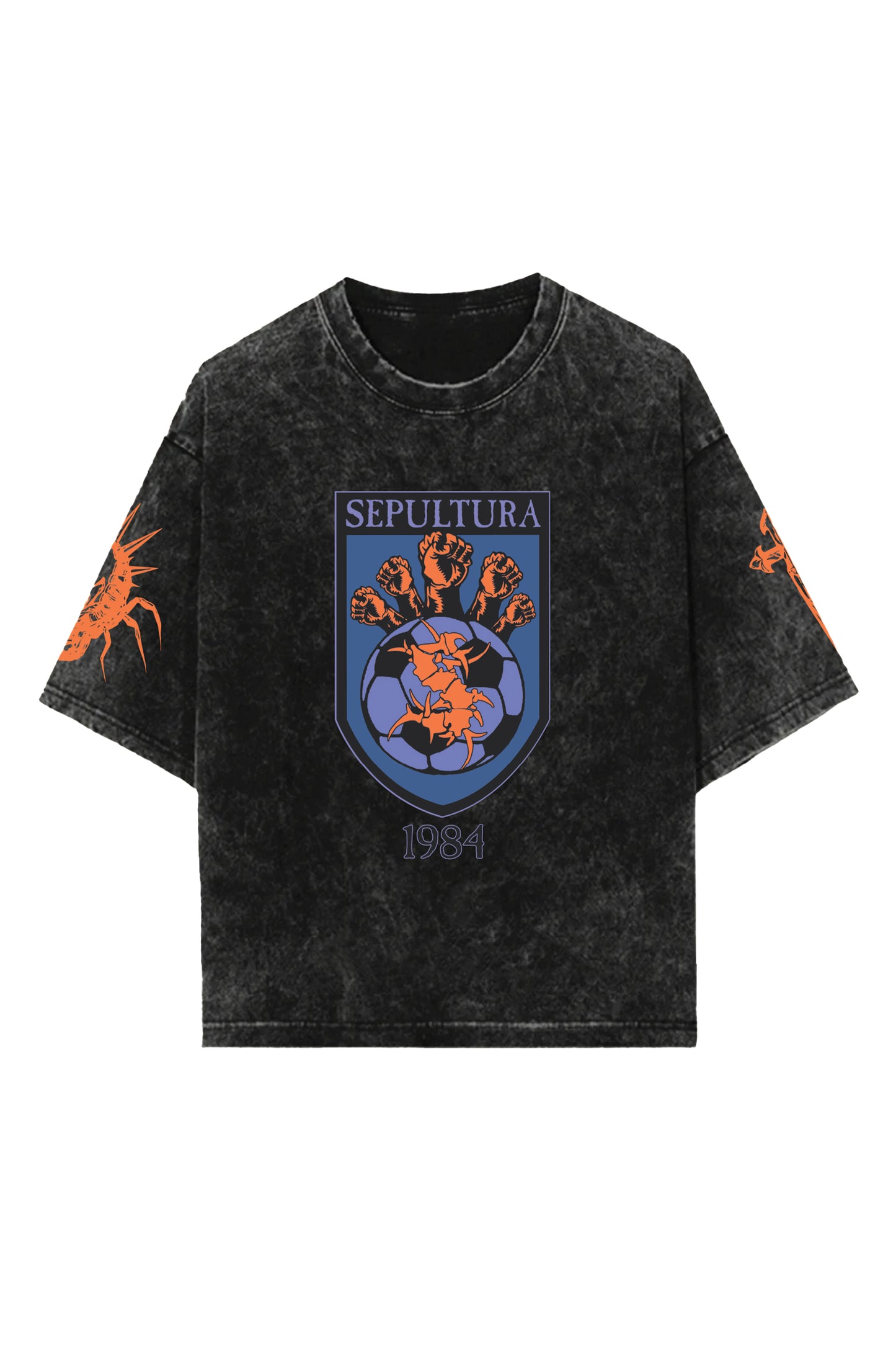 Sepultura Designed Vintage Oversized T-shirt