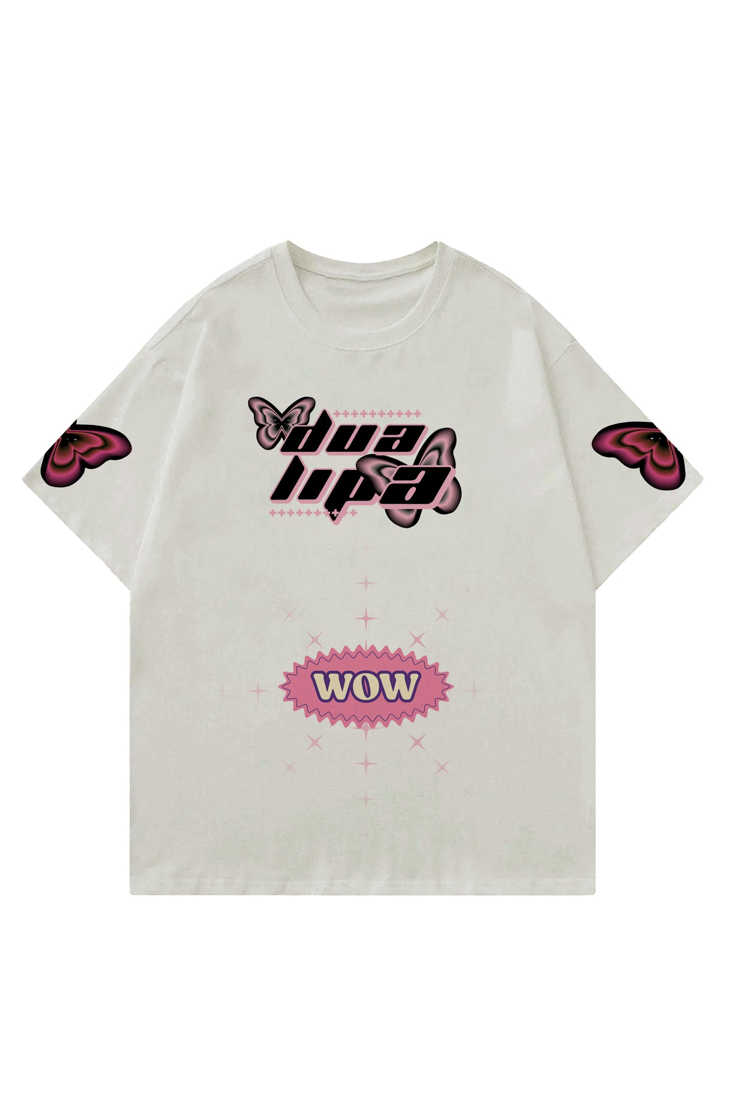 Dua Lipa Designed Oversized Heavyweight T-shirt