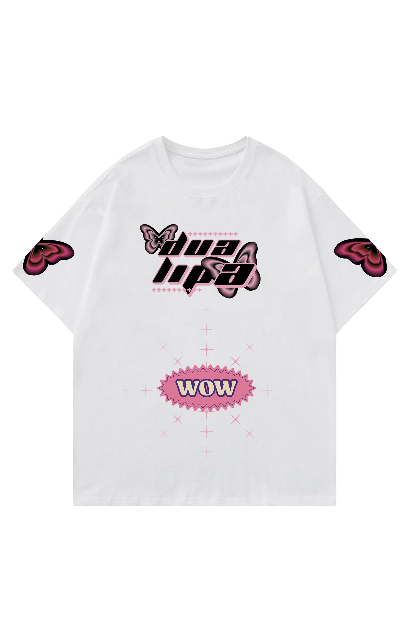 Dua Lipa Designed Oversized Heavyweight T-shirt