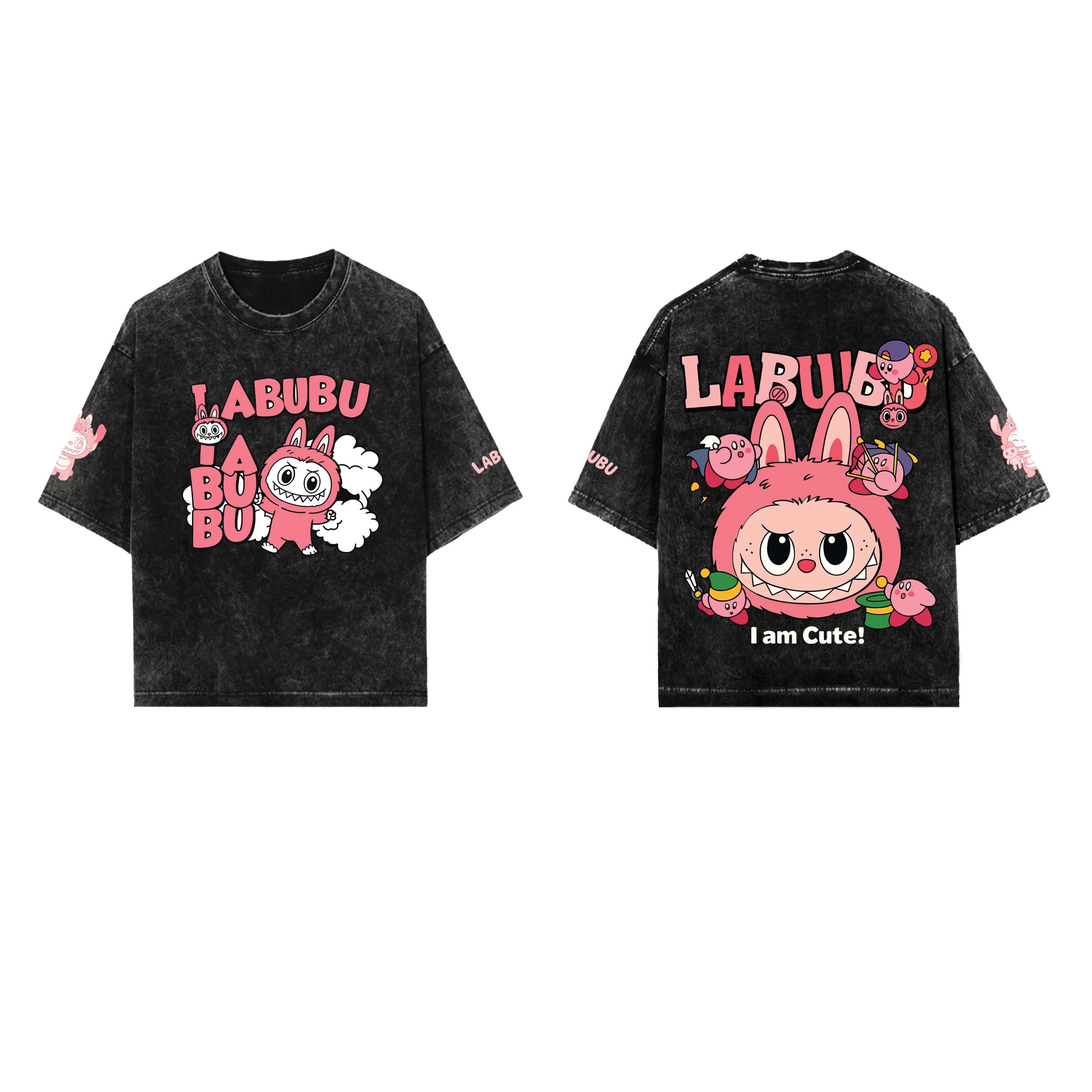 Labubu Designed Oversized T-shirt – Amrrar Labubu Designed Oversized T-shirt – Amrrar