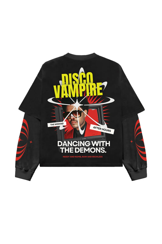 The Weekend Designed Long Sleeve Oversized Tee