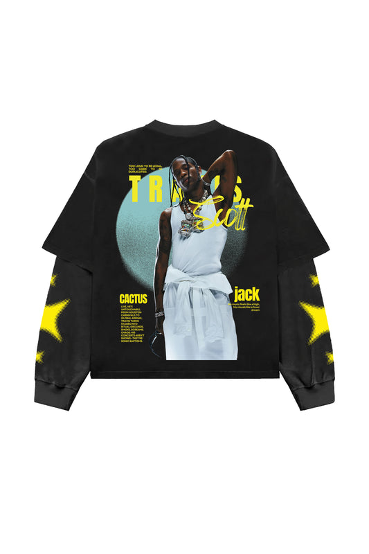 Travis Scott Designed B&G Long Sleeve Tee