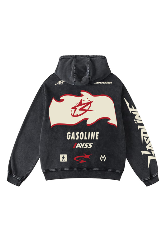 Gasoline Designed Oversized Hoodie