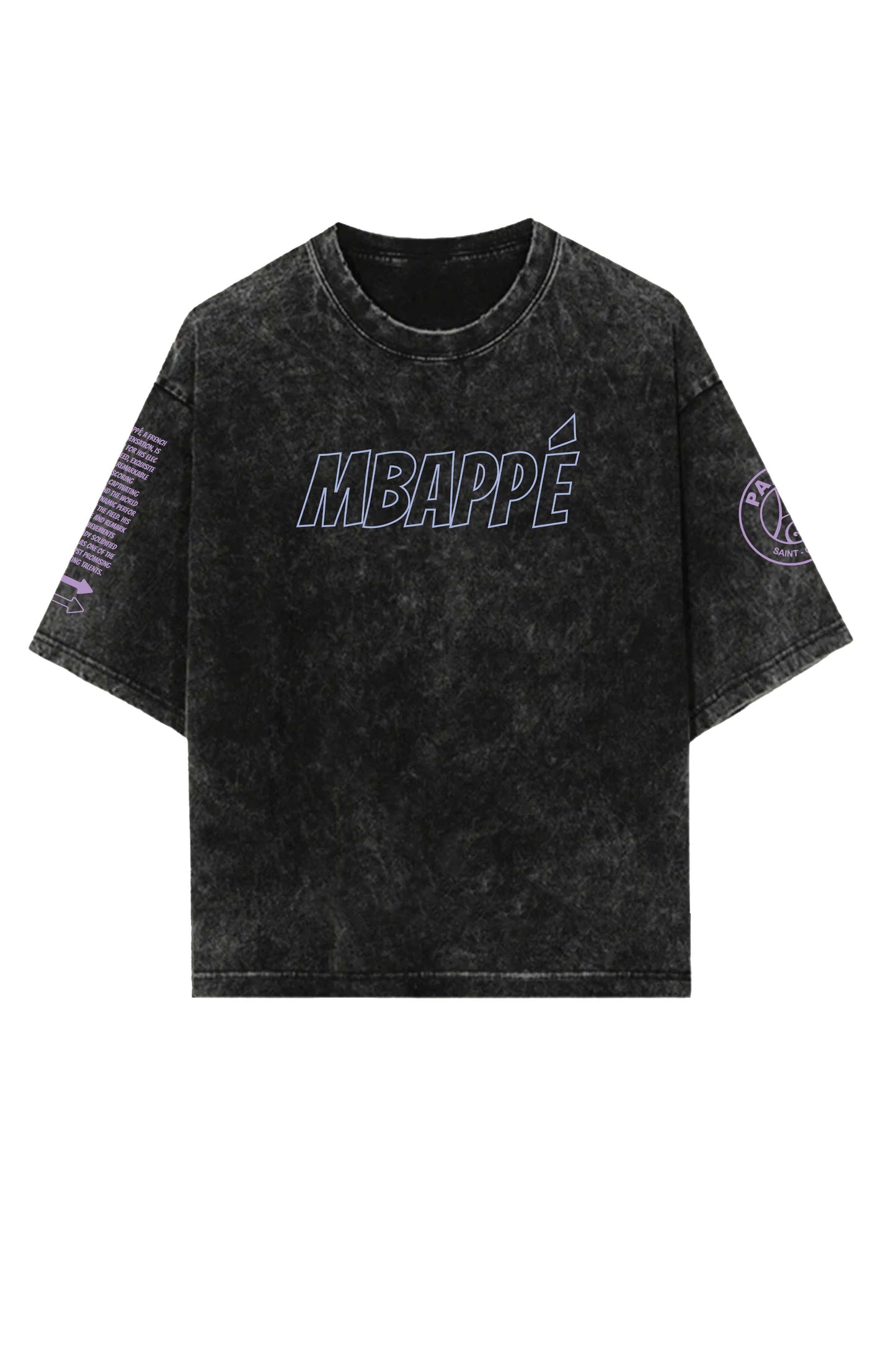 Mbappe Designed Oversized Heavyweight T-shirt
