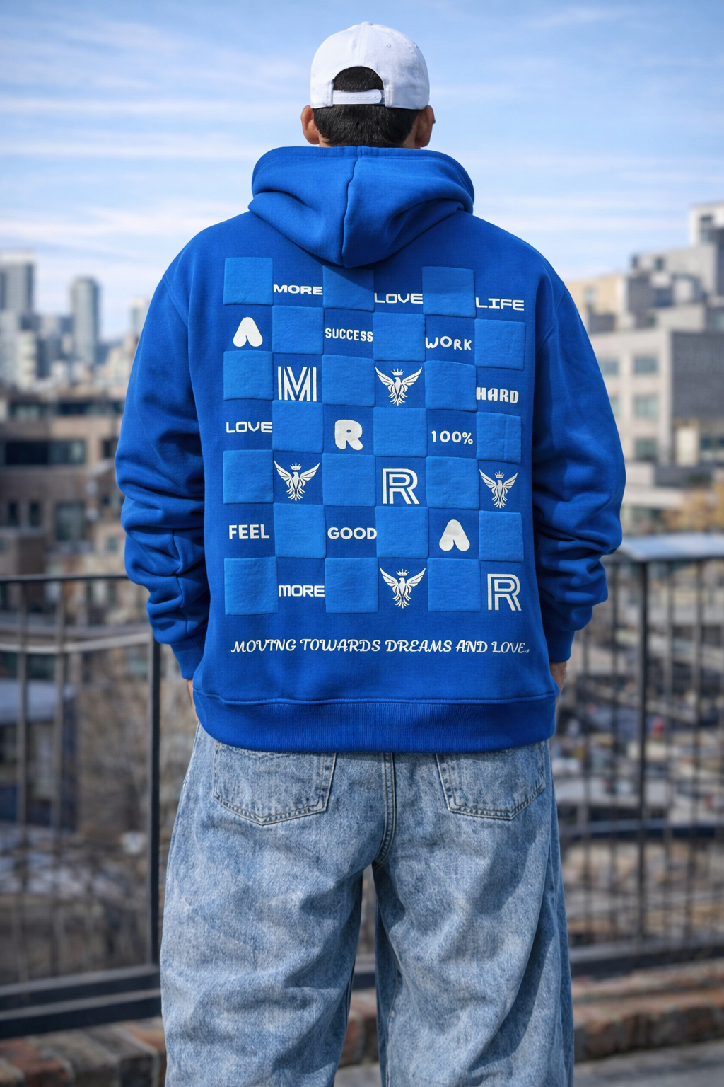 BLUE LIFE PREMIUM HEAVYWEIGHT HOODIE